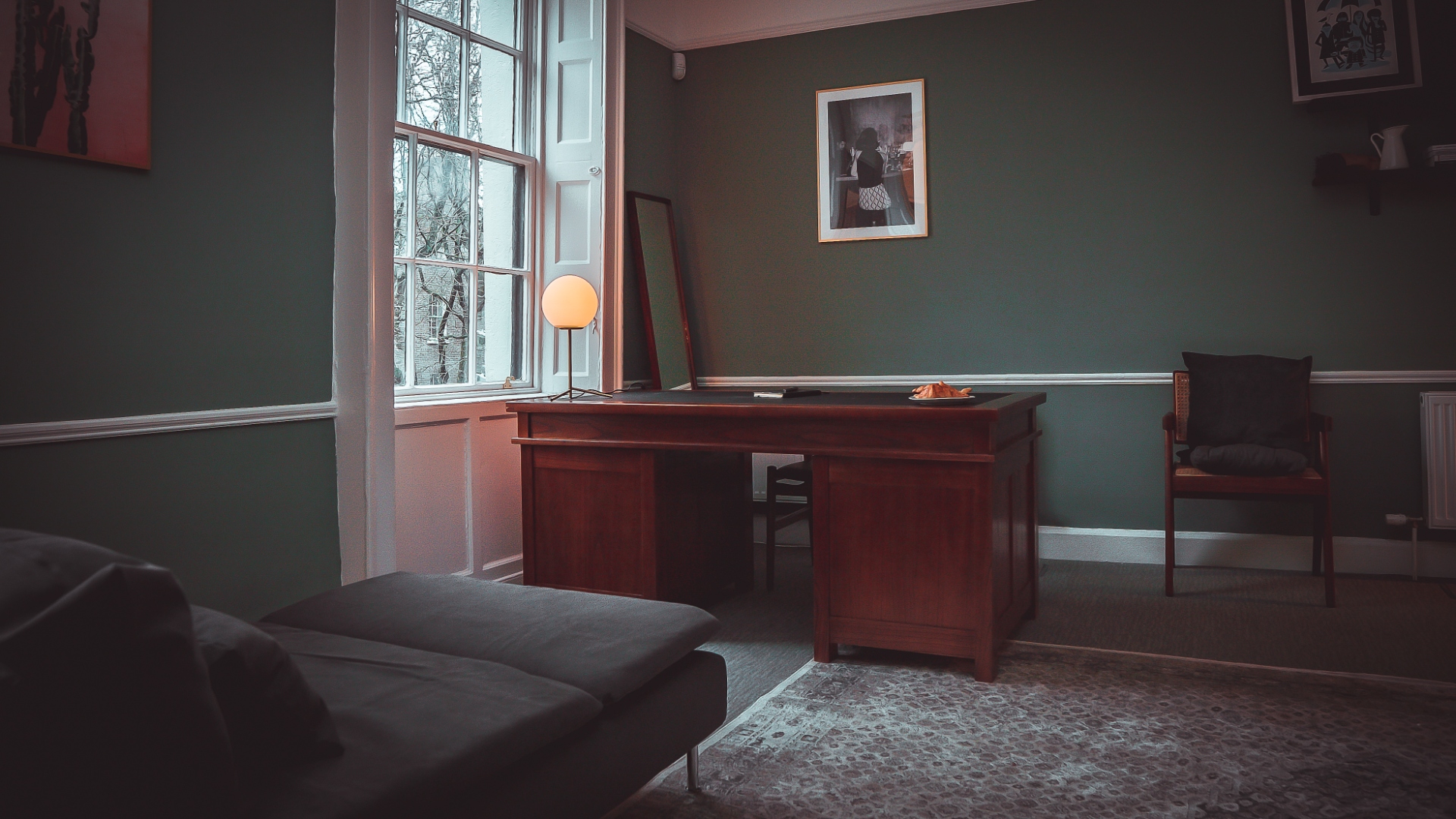 The consulting room at The Other Clinic, 7 Pembroke Street Upper, Dublin 2.